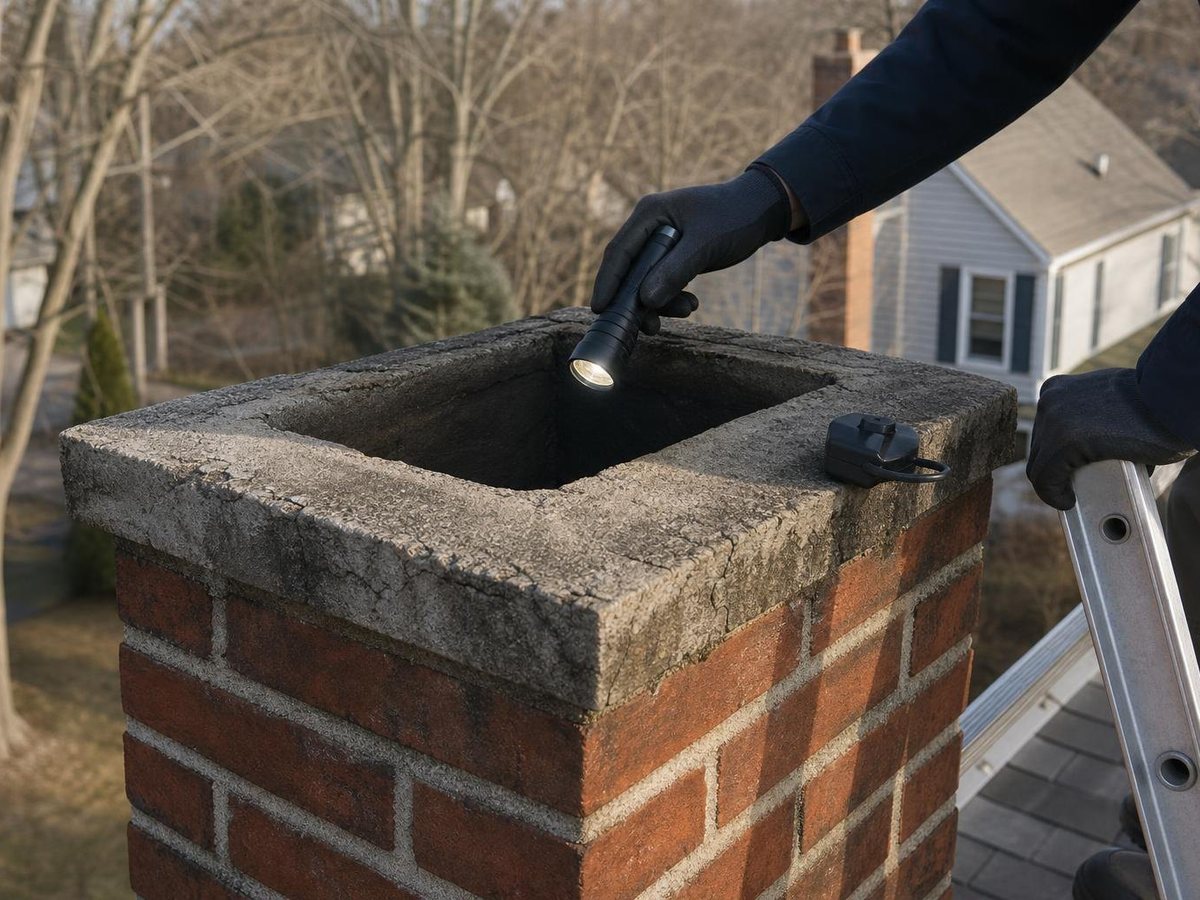Crane Chimney Services work in Chanhassen